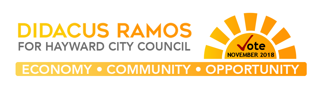 Didacus Ramos for Hayward City Council: Economy, Community, Opportunity